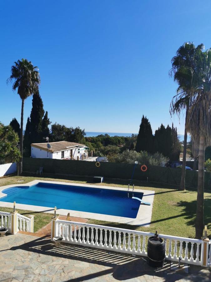 Villa Grande Piscine 5 Min De La Mer Malaga Exterior photo